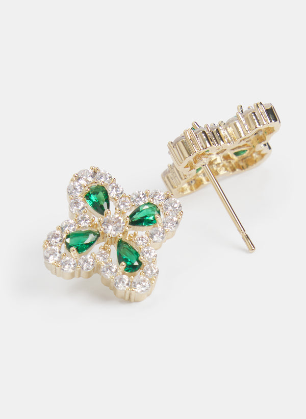 Laura Floral Stud Earrings