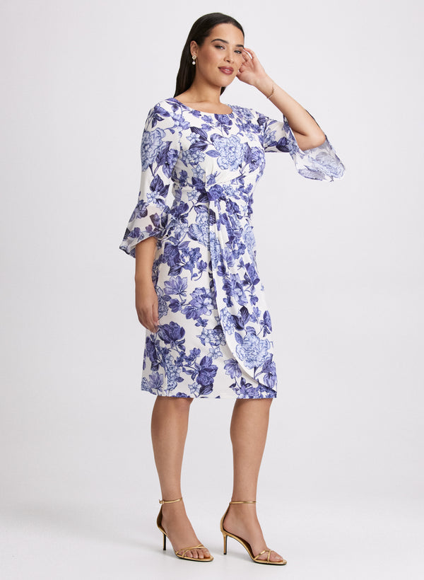 Laura Floral Wrap Dress