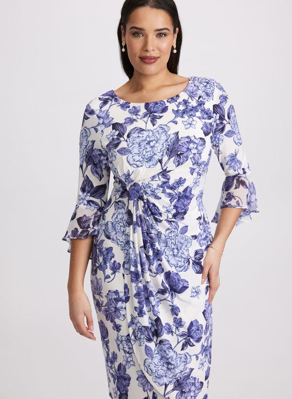 Laura Floral Wrap Dress