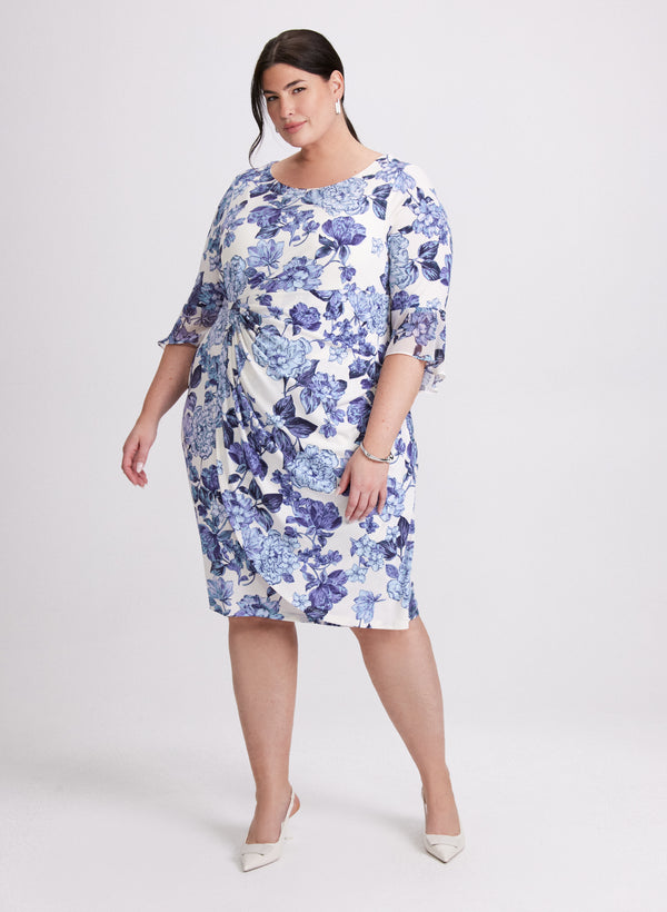 laura Floral Wrap Dress
