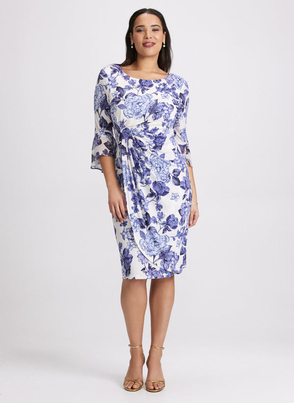 laura Floral Wrap Dress