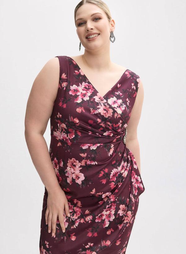 Laura Flounced Floral Dress