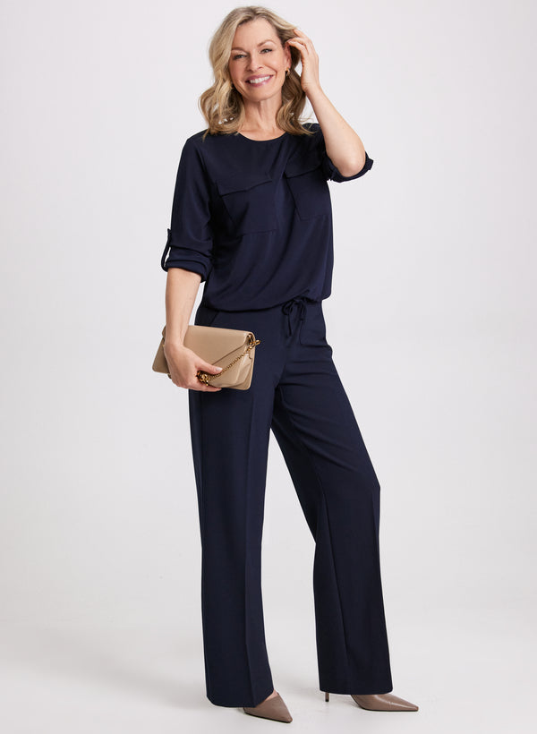 Laura Folded Sleeve Top