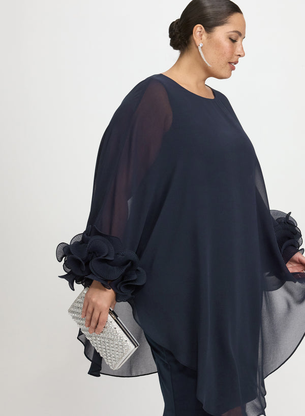 Laura Frill Sleeve Dress