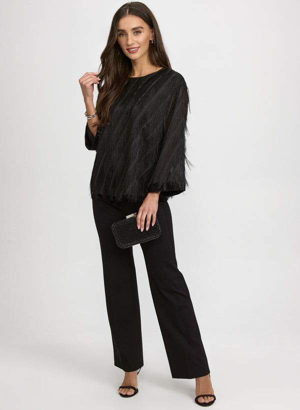 Laura Fringe Embellished Blouse