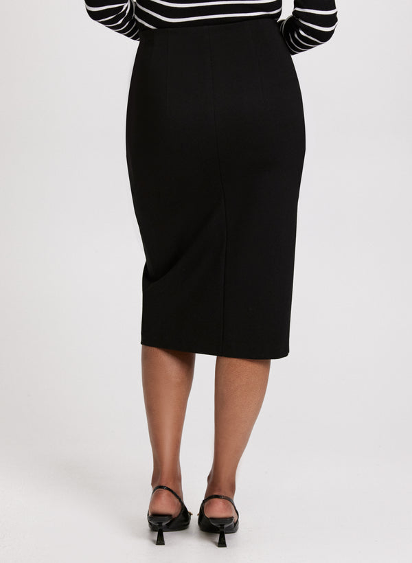 Laura Front Slit Pencil Skirt