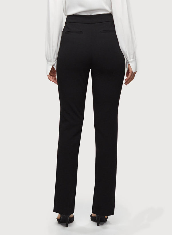 Laura Front Slit Slim Leg Pants