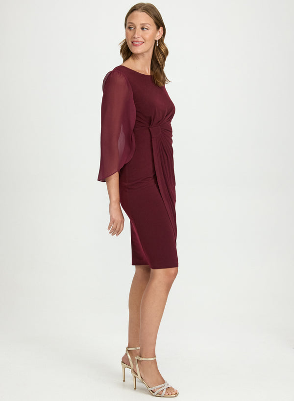 Laura Gathered Jersey Dress