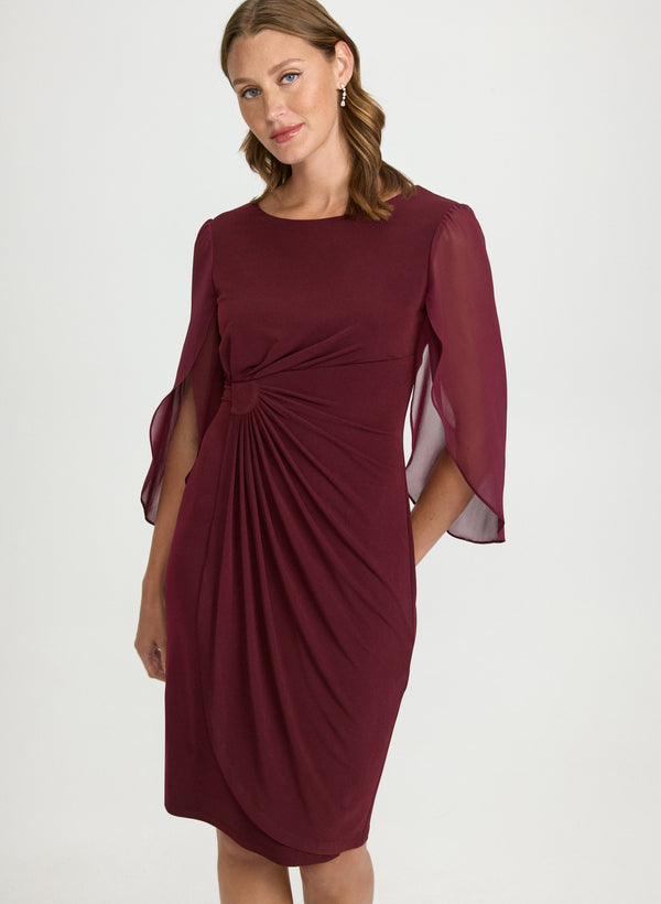 Laura Gathered Jersey Dress