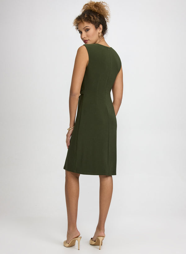Laura Gathered Jersey Dress