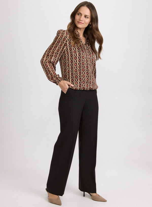 Laura Geometric Blouse