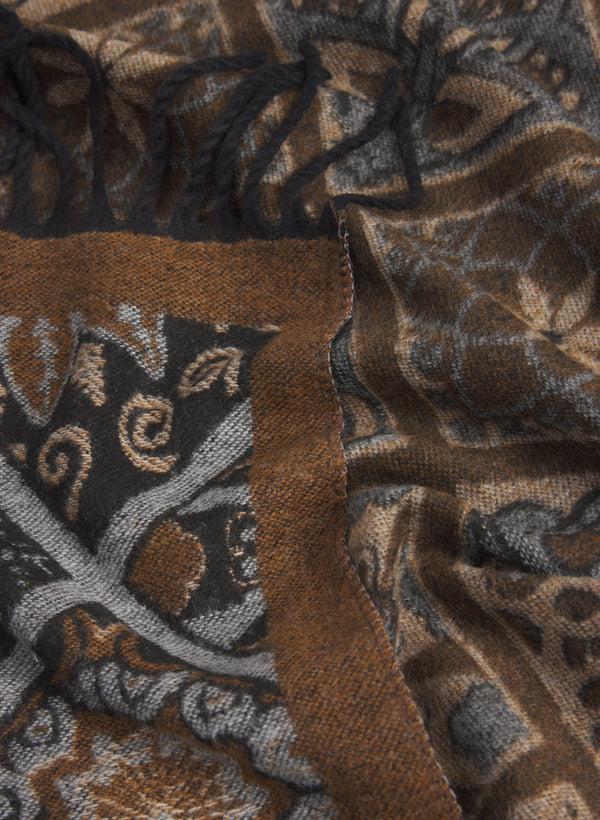 Laura Geometric & Floral Scarf