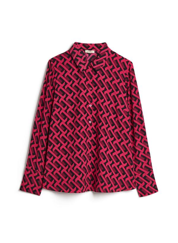 Laura Geometric Print Blouse