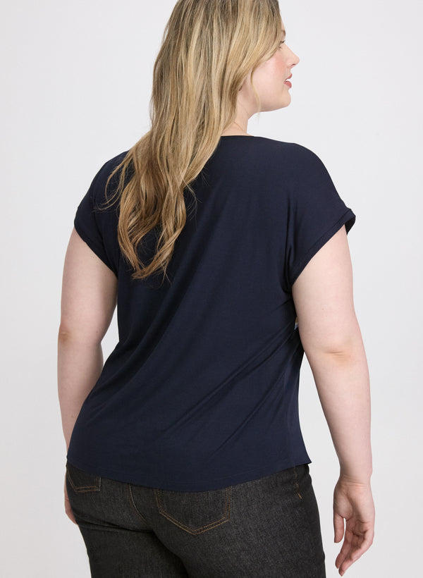 Laura Geometric Print Top