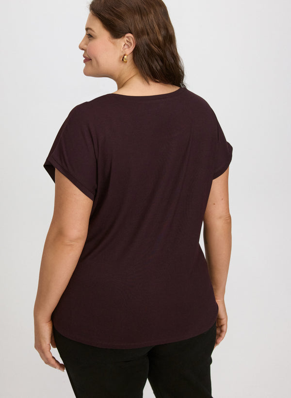 Laura Geometric Print Top