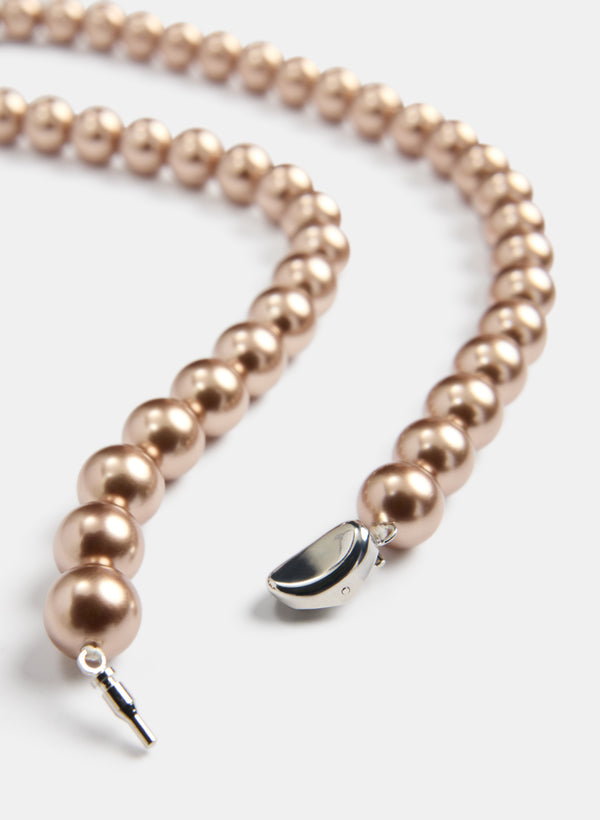 Laura Glass Pearl Necklace