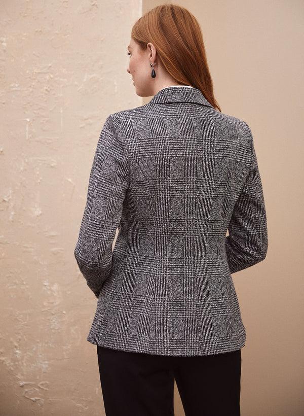 Laura Glen Plaid Blazer