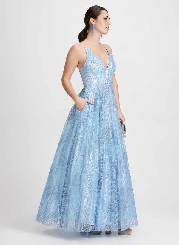 Laura Glitter Ballgown Dress