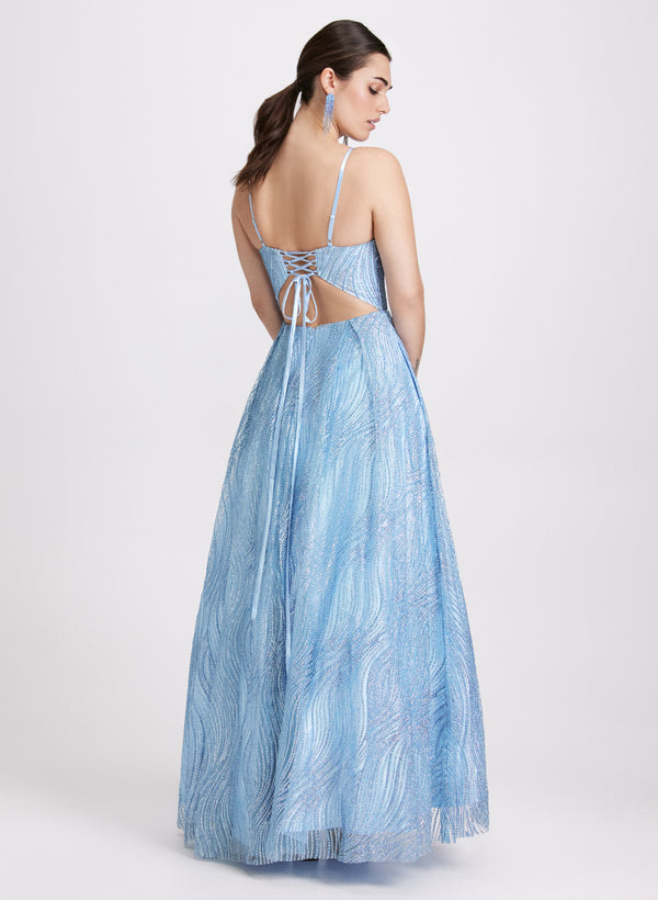 Laura Glitter Ballgown Dress