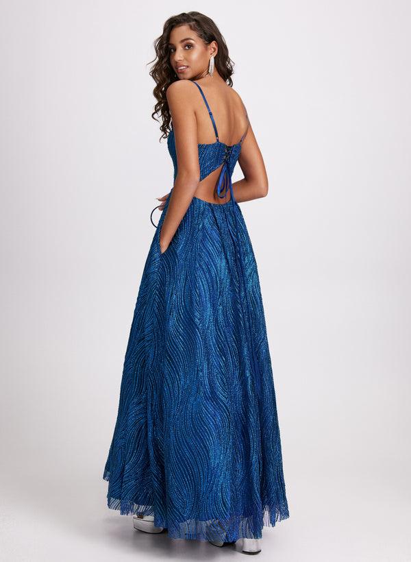 Laura Glitter Ballgown Dress