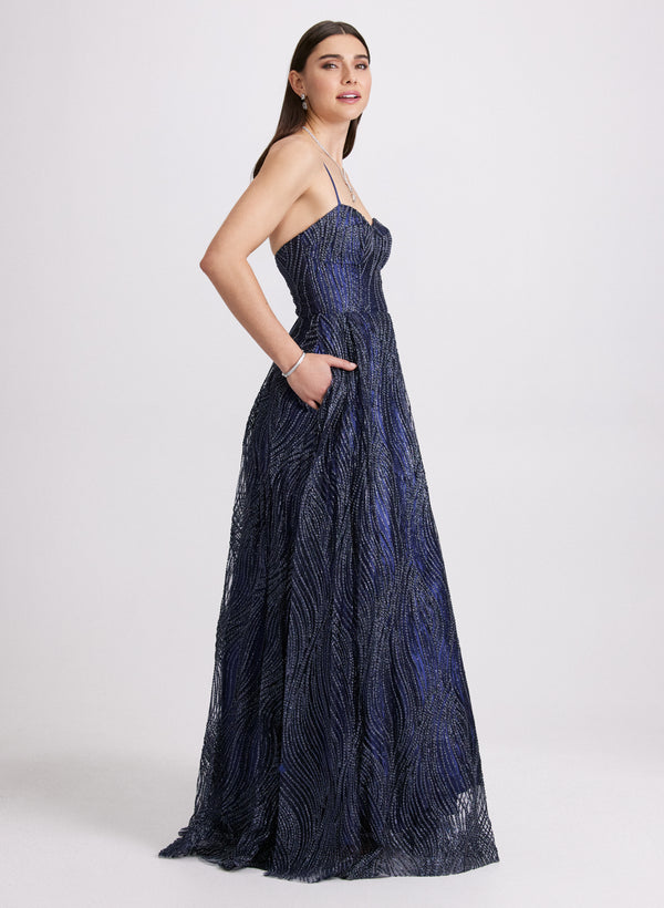 Laura Glitter Embellished Dress