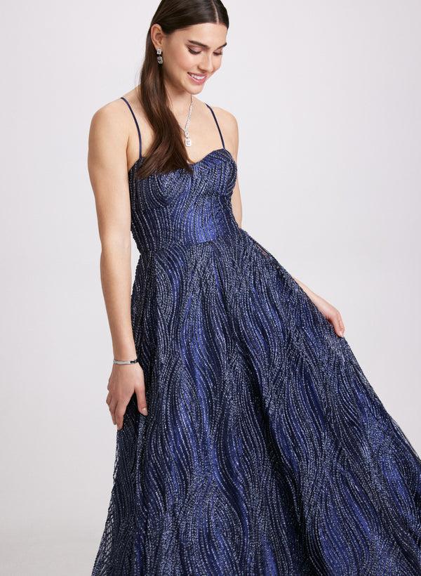 Laura Glitter Embellished Dress