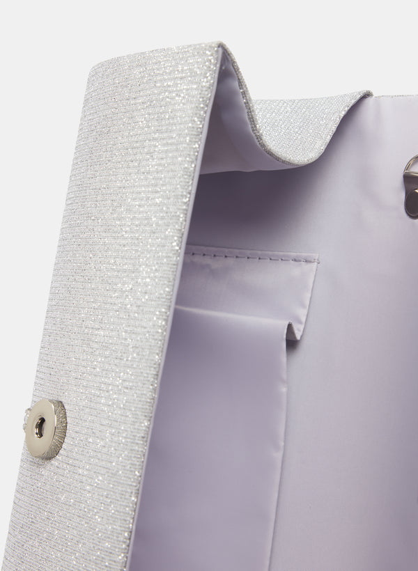 Laura Glitter Envelope Clutch