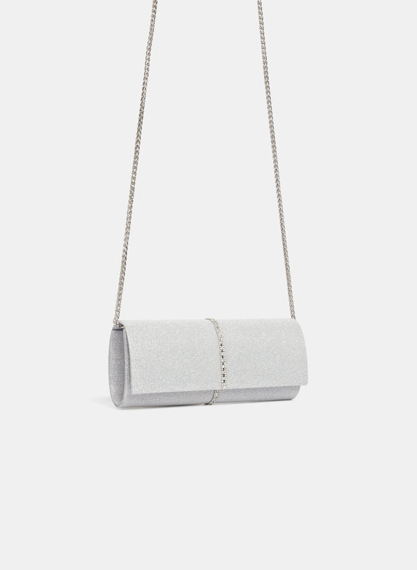 Laura Glitter Envelope Clutch