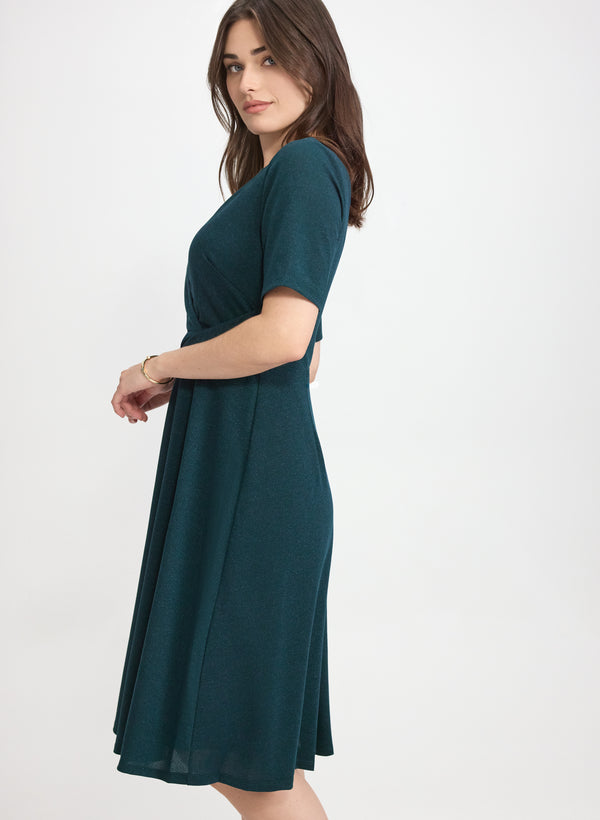 Laura Glitter Knit Dress