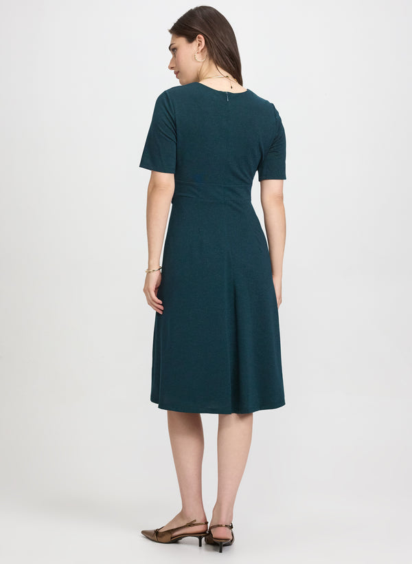 Laura Glitter Knit Dress