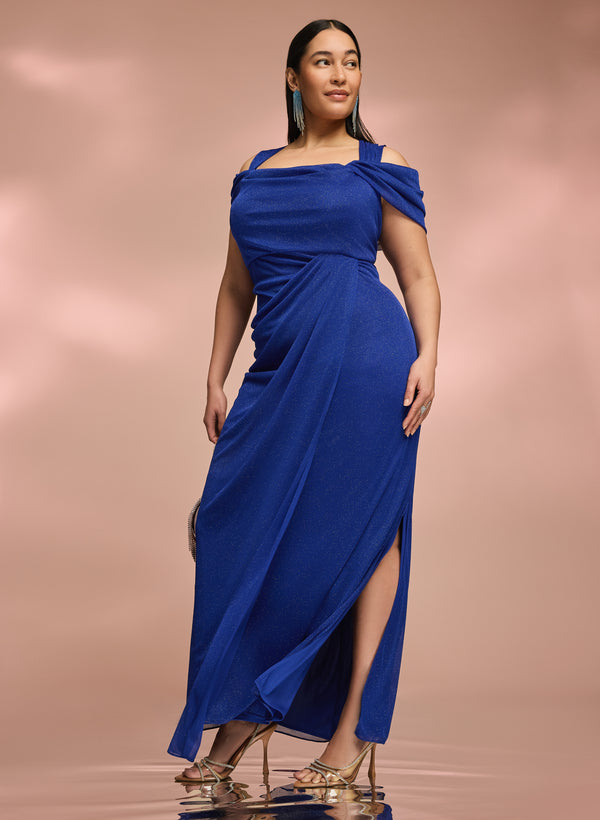 Laura Glitter Mesh Dress