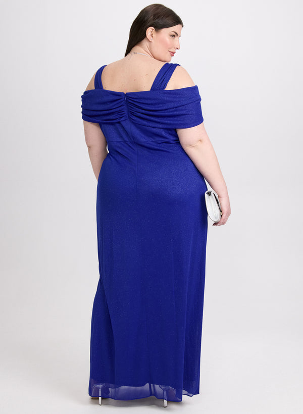 Laura Glitter Mesh Dress