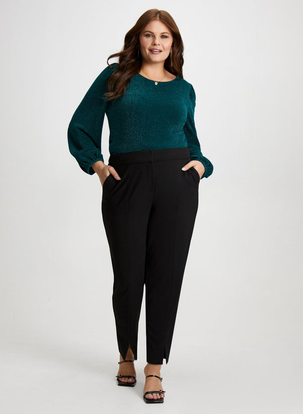 laura Glitter Top & City Fit Pants