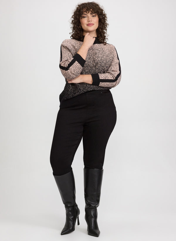 Laura Gradient Dot Motif Sweater