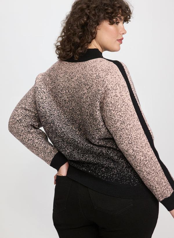Laura Gradient Dot Motif Sweater