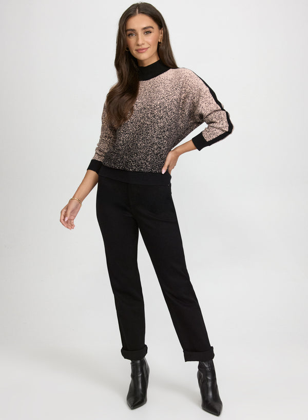 Laura Gradient Dot Motif Sweater
