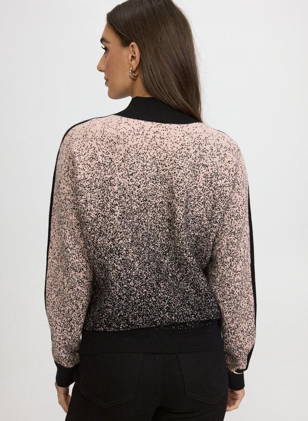 Laura Gradient Dot Motif Sweater