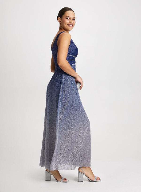 Laura Gradient Shimmering Dress