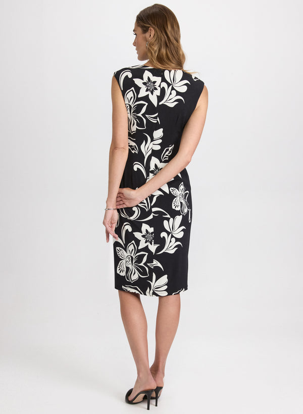 Laura Graphic Floral Dress
