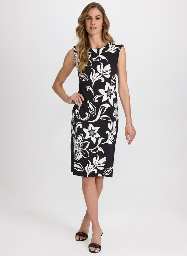 laura Graphic Floral Dress