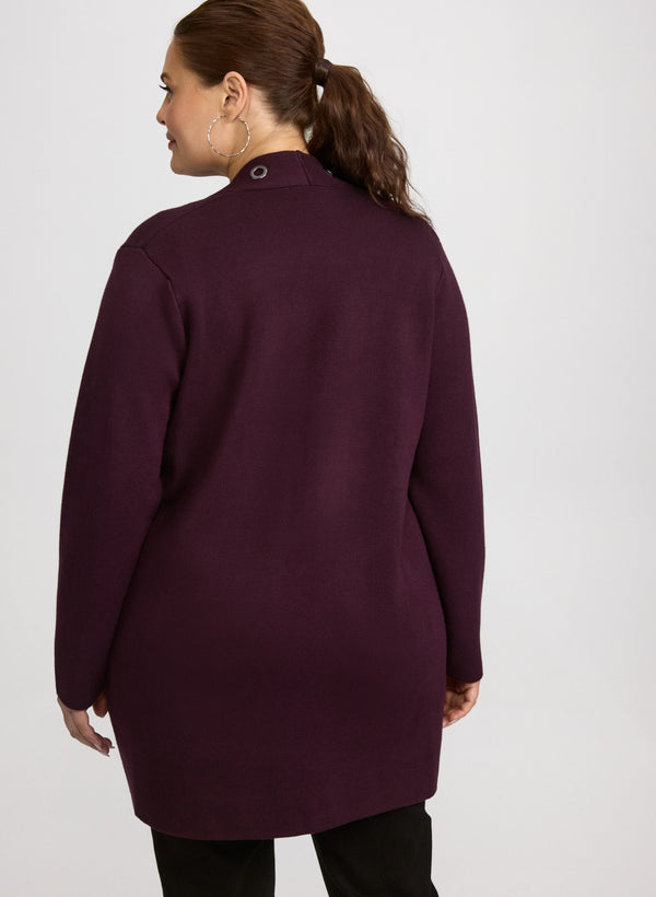 Laura Grommet Detail Cardigan