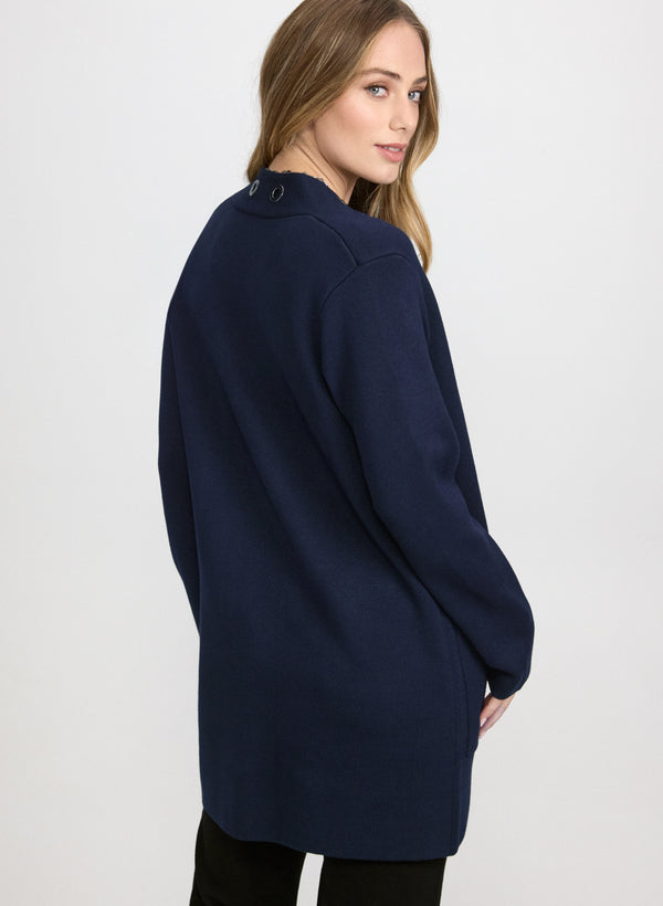 Laura Grommet Detail Cardigan