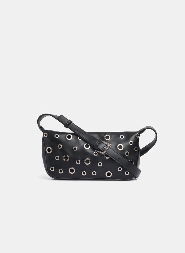 laura Grommet Embellished Bag