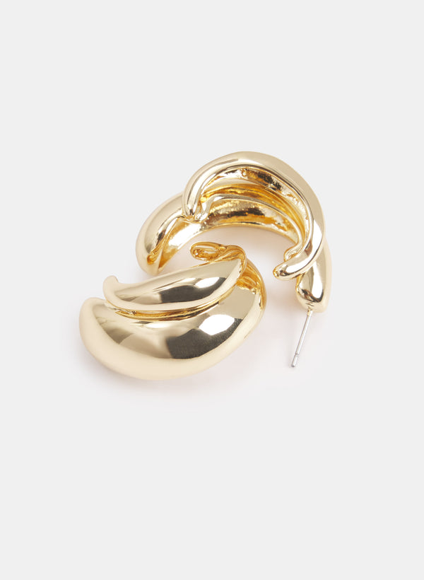 Laura Half-Hoop Earrings