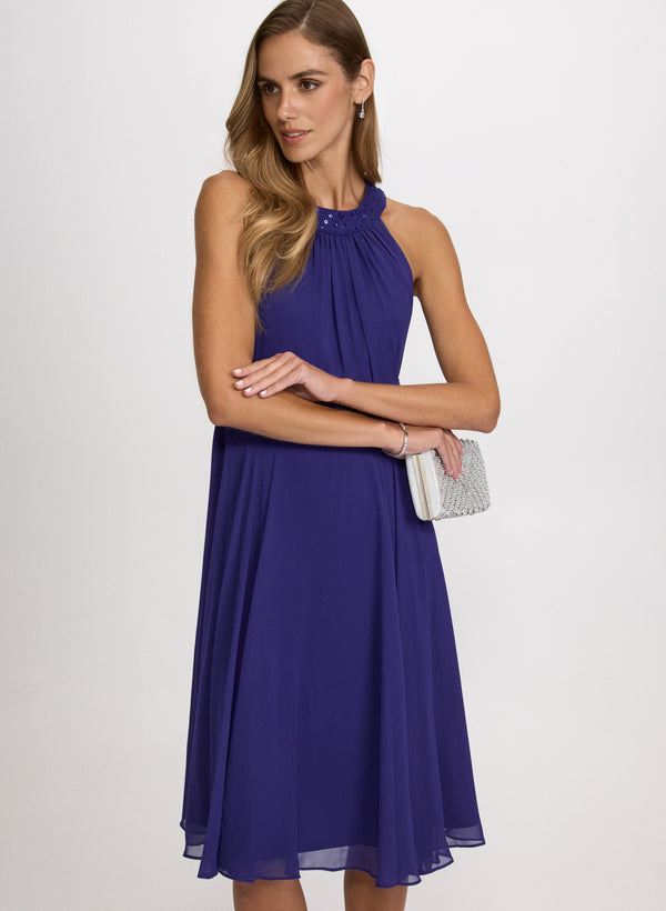 Laura Halter Neck Dress & Jacket Set