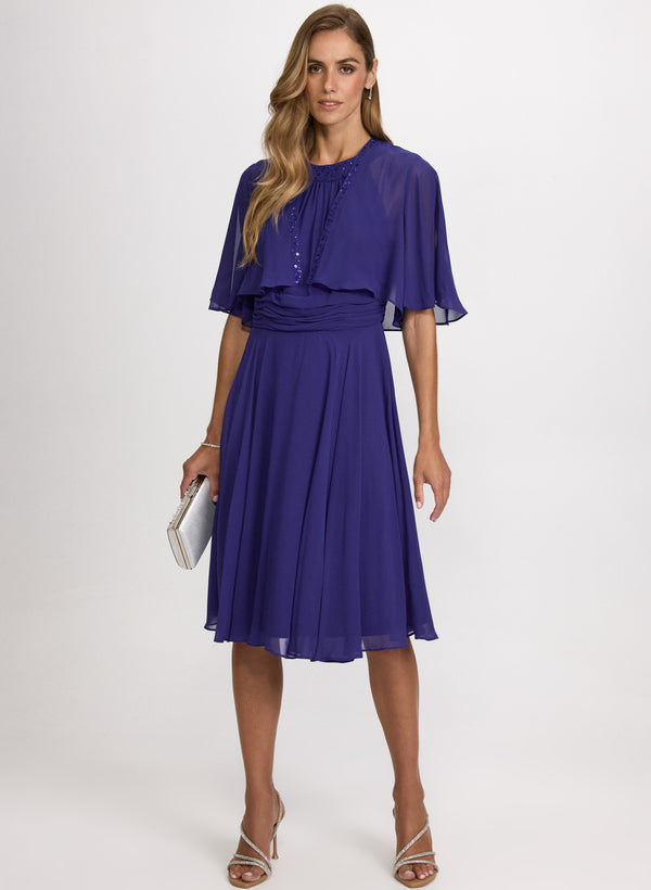 laura Halter Neck Dress & Jacket Set