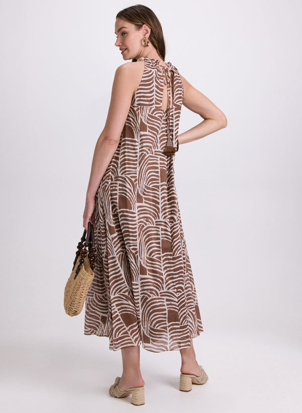 Laura Halter Neck Maxi Dress