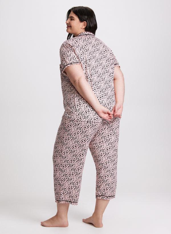 Laura Heart Print Pyjama Set