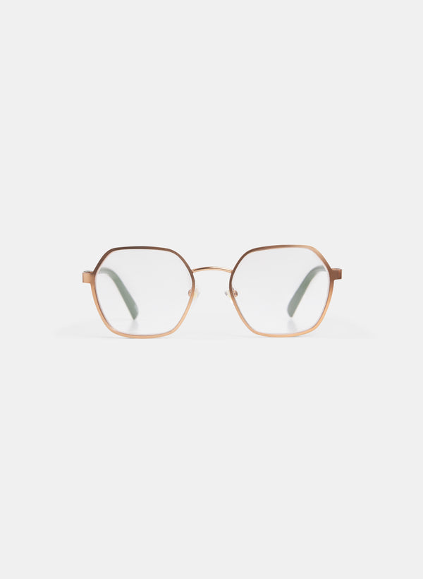 Laura Hexagonal Reading Glasses