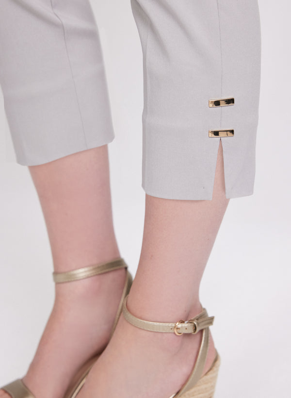 Laura High-Rise Bengaline Capris